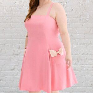 Plus size 22 Retro Chic Fit & Flare Dress (slight damage read)